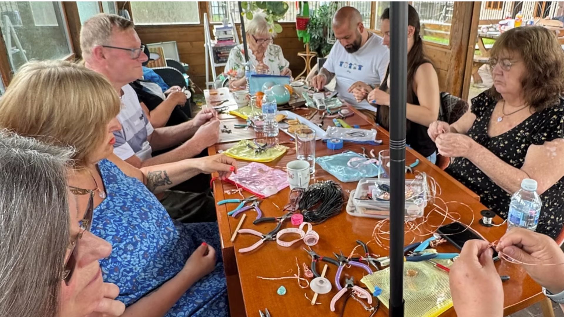 Wire Wrapping Session